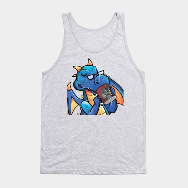 drinking dragon Tank Top by ClashPlayhouse